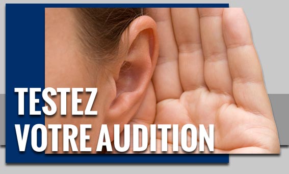 Testez votre audition en ligne